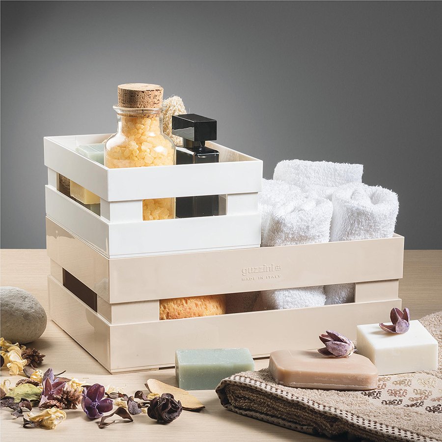 Ящик для хранения пластиковый 22 см светло-серый Tidy&Store GUZZINI  00-3871103 Серый  - Вид №2