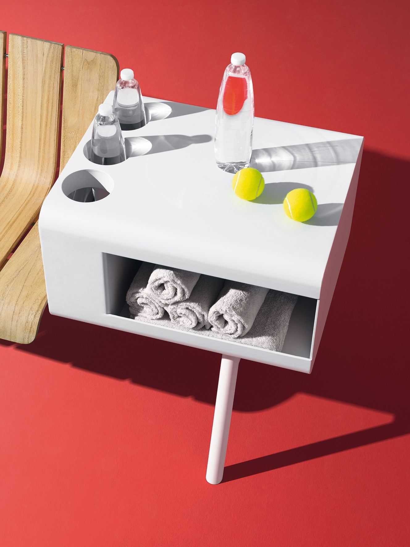 Алюминиевая и деревянная скамья со спинкой Ethimo Ace ARCH-00122616 - Вид №48