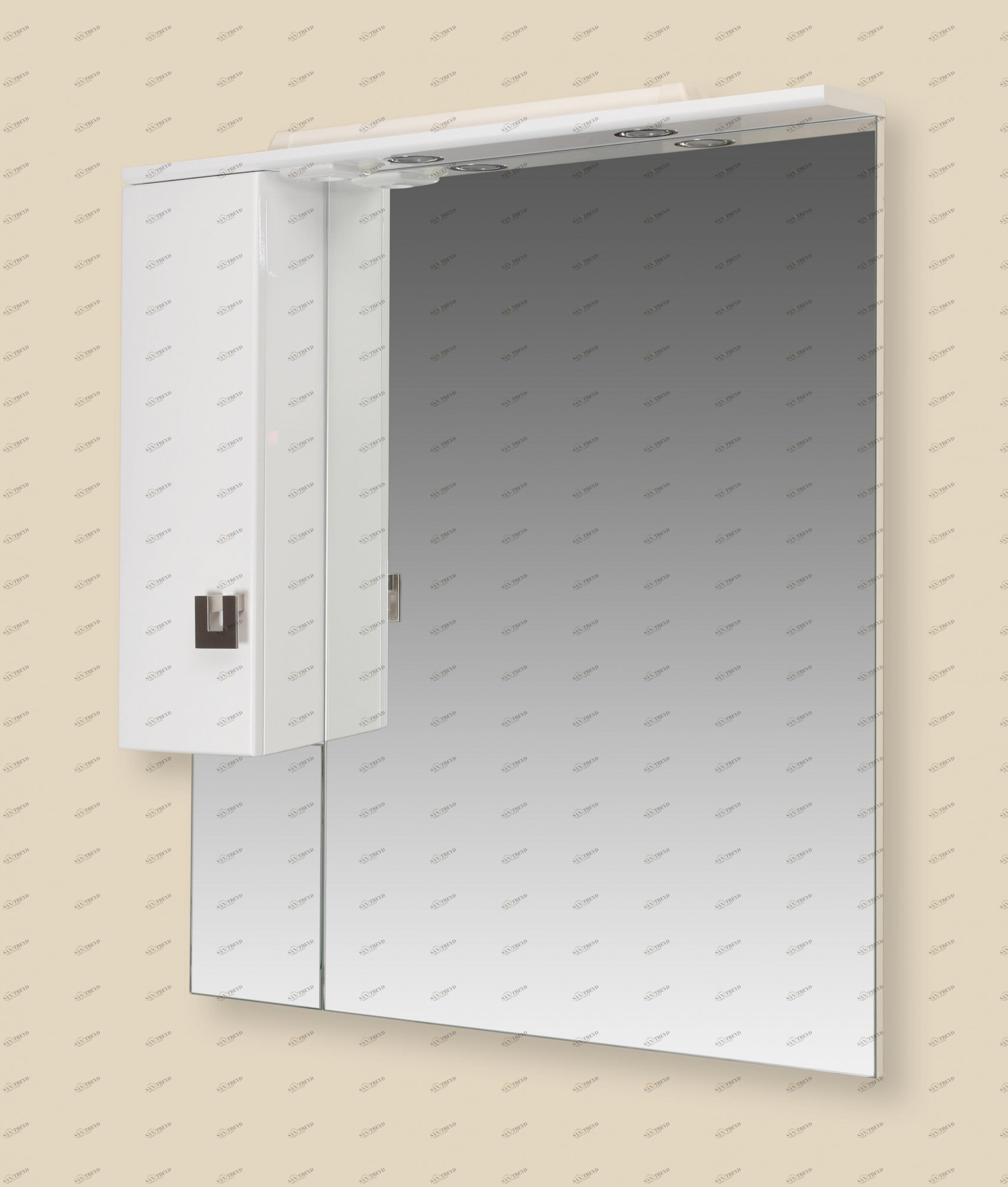 Зеркало Пеликола 90 левое Santreyd 705