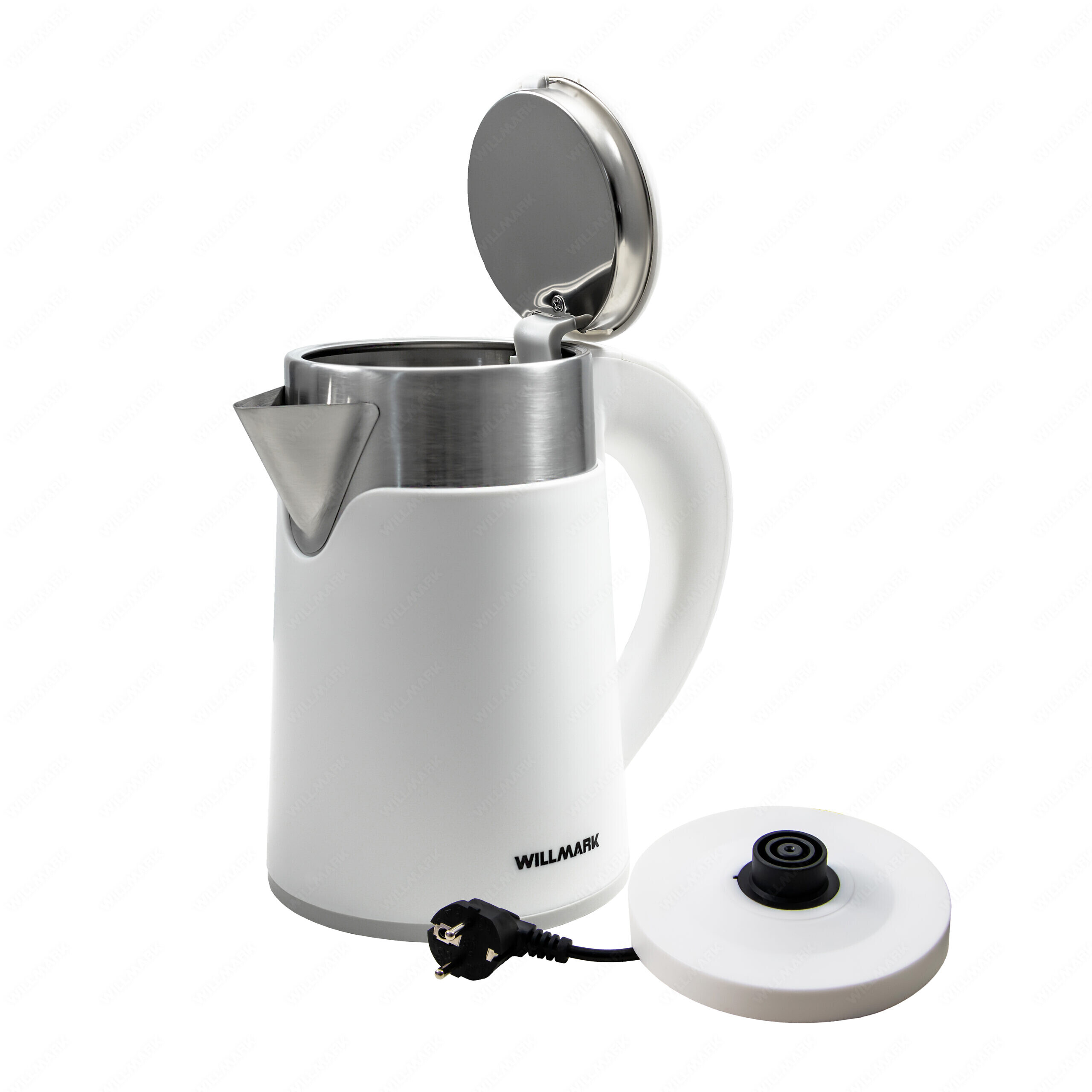 9269576 Электрочайник WILLMARK WEK-1008PS белый STDN-0023921 - Вид №7