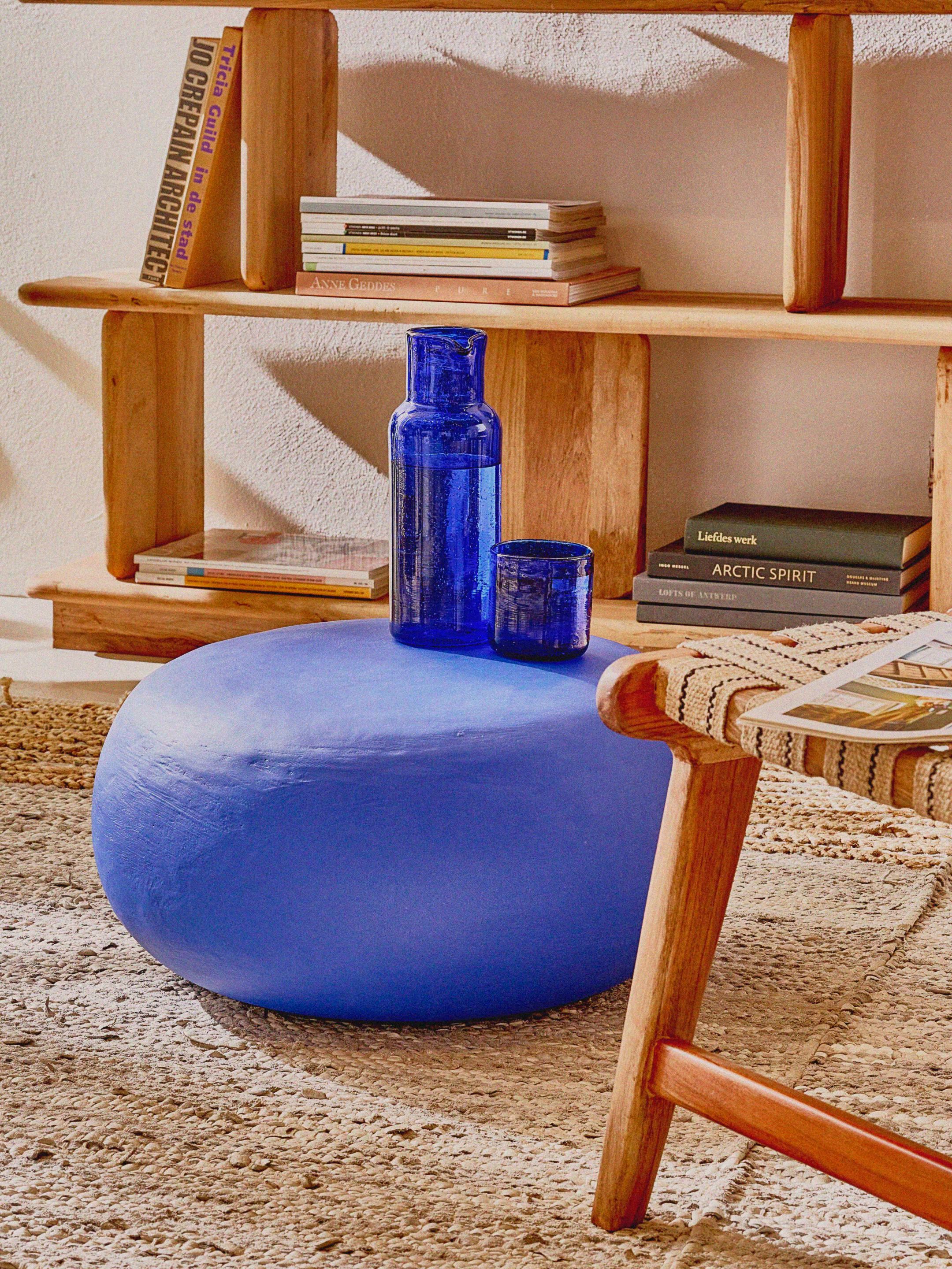 Круглый гипсовый пуф POMAX PRETORIA ARCH-00084080 - Вид №2