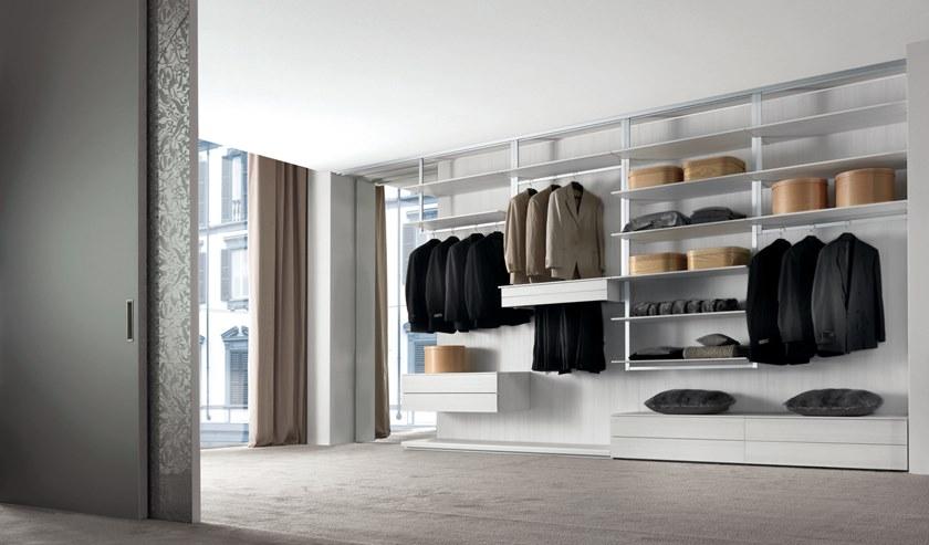 Longhi Модульная угловая гардеробная Aluminiun chic – doors Serie 390 - Вид №4