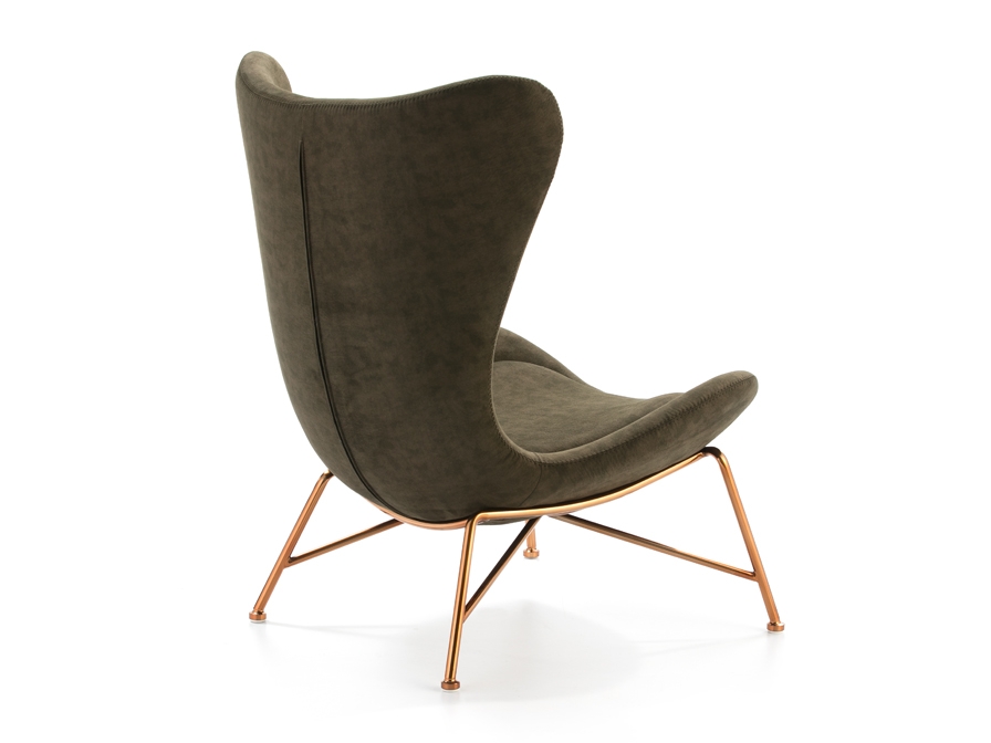 098728 Кресло темно-зеленое Schuller Andrews  - Вид №1