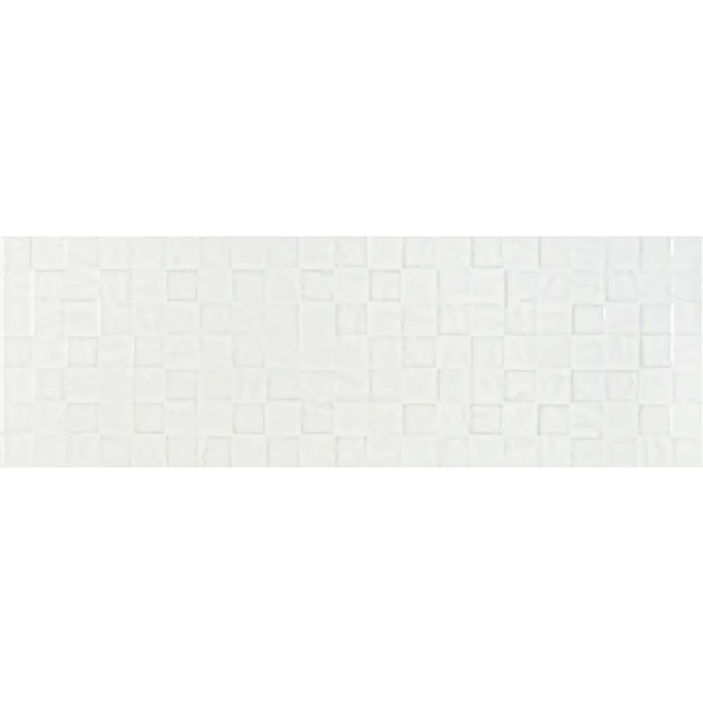 Плитка настенная Kerama Marazzi Сигма 20x60 см 1.2 м² глянцевая цвет белый мозаика 87653862 STLM-2059079 - Вид №1