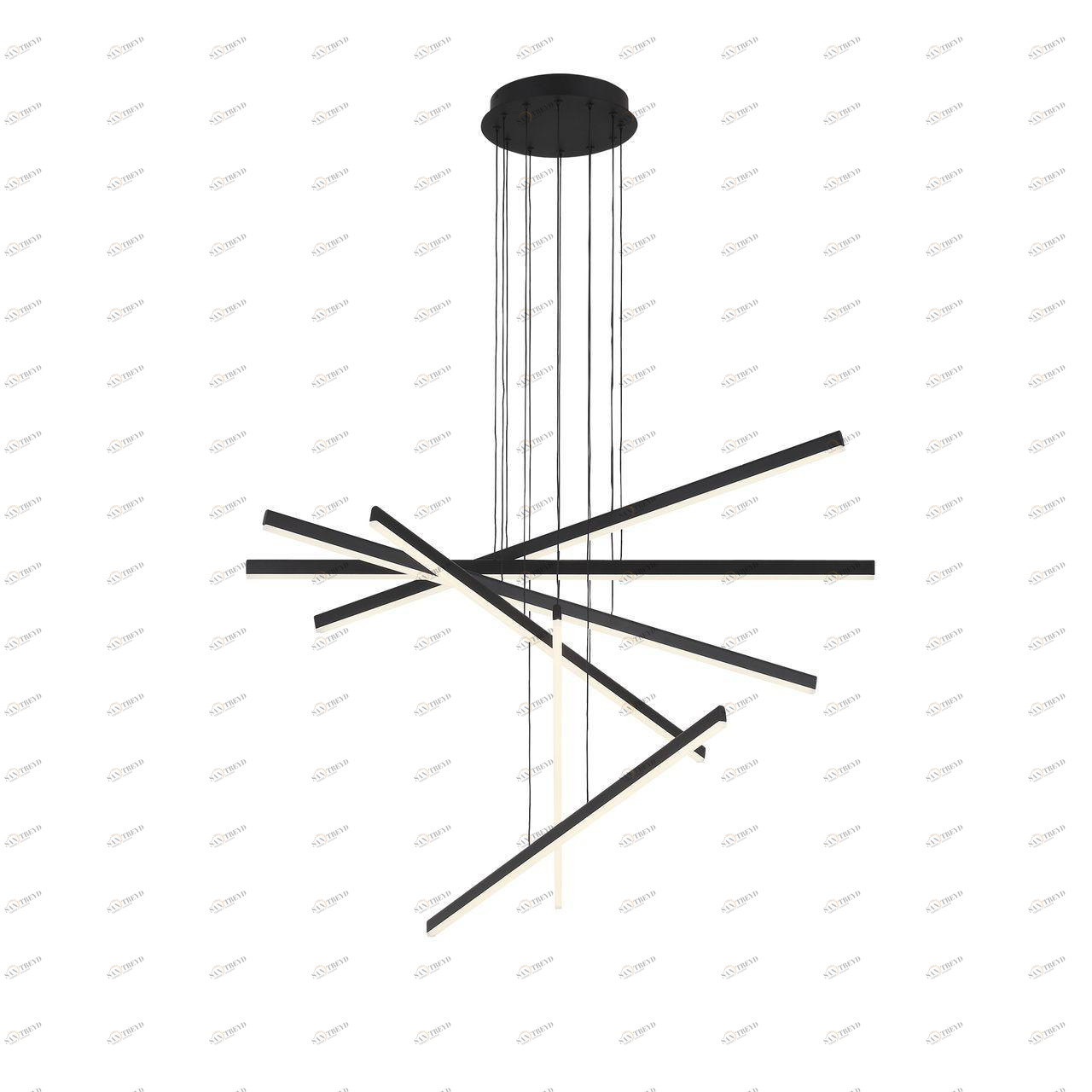 Подвесной светодиодный светильник ST Luce Basoni SL394.423.06 ST LUCE ДИЗАЙНЕРСКИЕ, BASONI 276138 Черный 