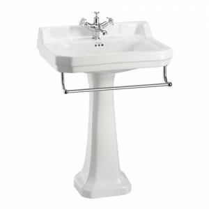 B5 1TH, T3 CHR, P9 Пьедестал для раковины овальная Burlington REGAL