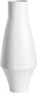 10607386 Haviland Ваза 46см "Инфини" (белая) п/к Фарфор