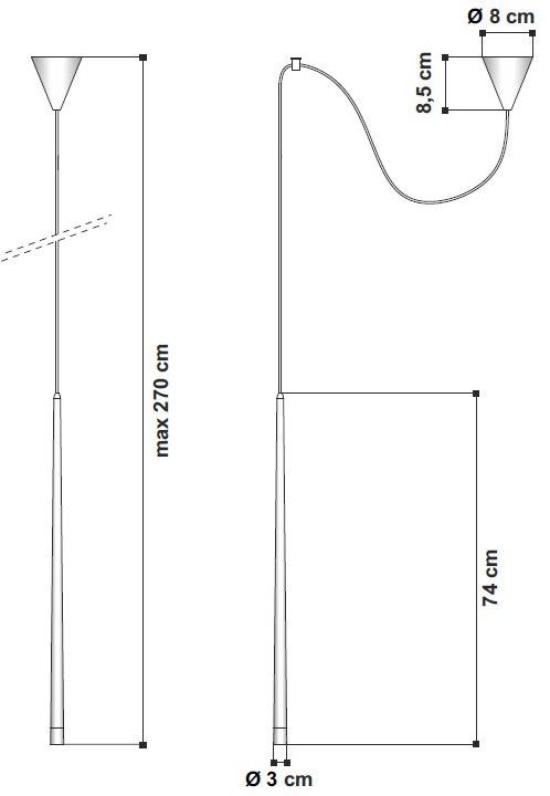 EGOLUCE Светодиодная подвесная лампа Pool 1504 - Вид №7
