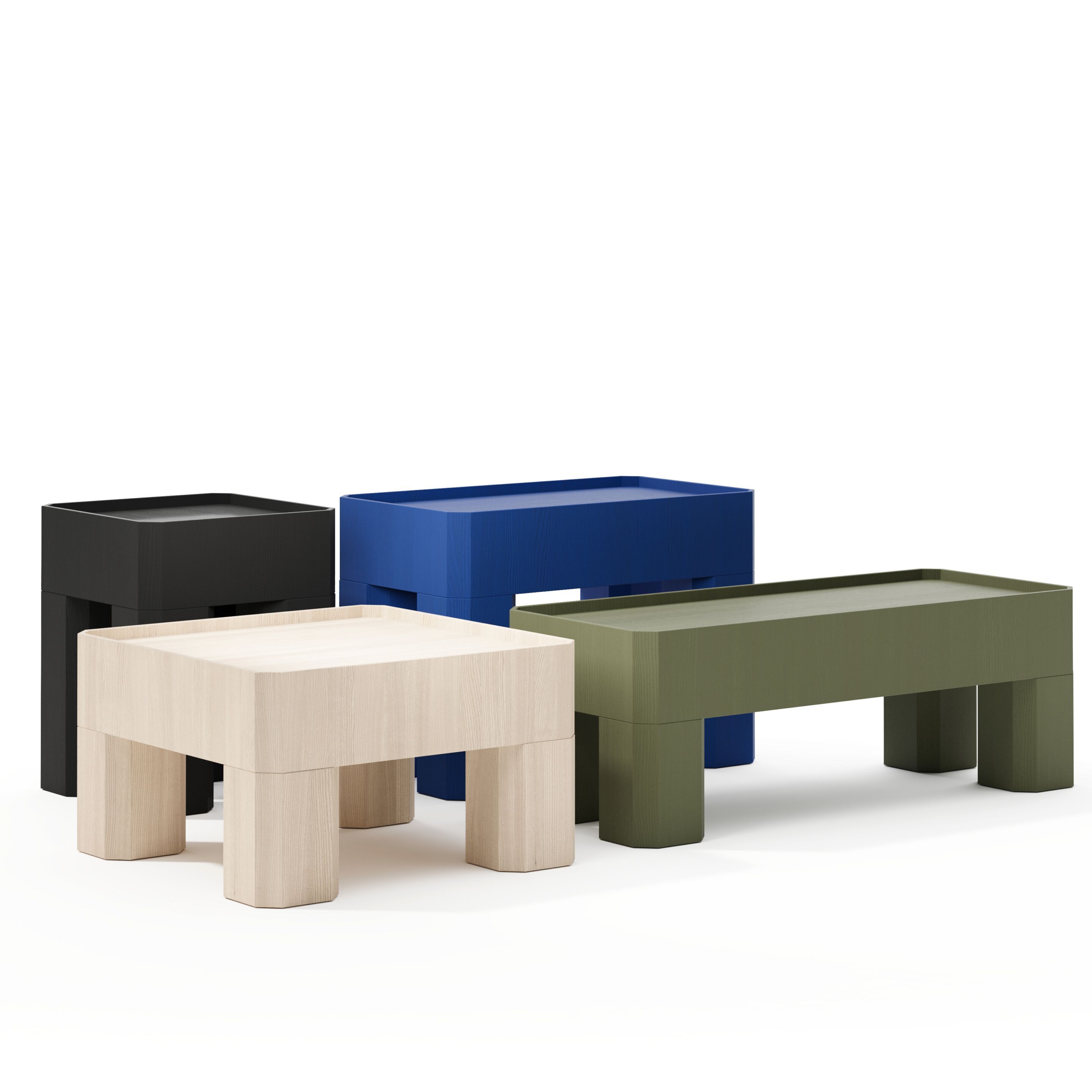 Деревянный прямоугольный журнальный столик Joyf блок ARCH-00065837 - Вид №9