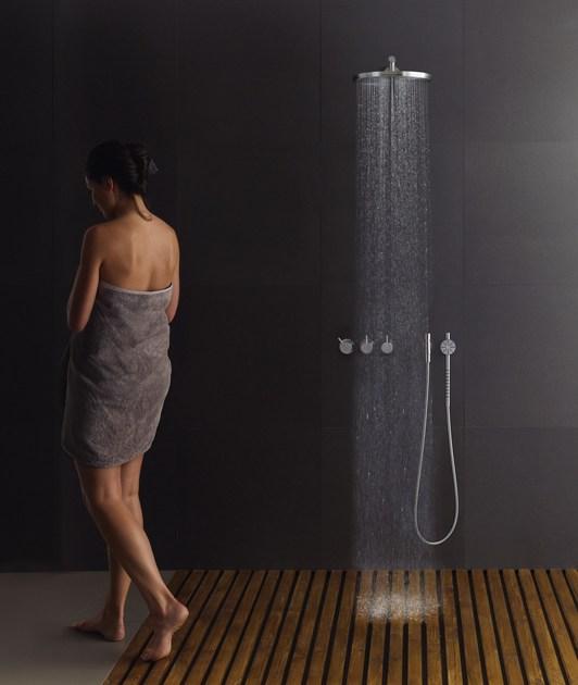 VOLA Смеситель для душа с ручным душем и насадкой для душа sun-id-1411051 - Вид №1