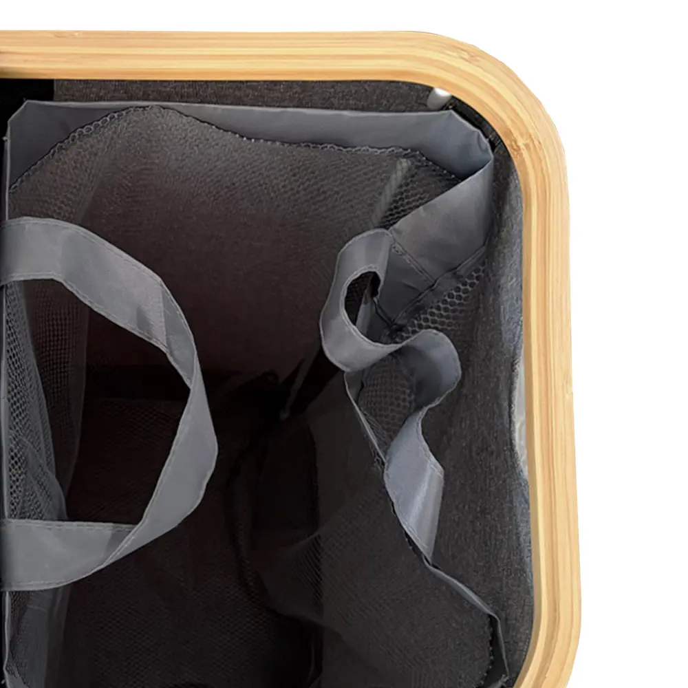 Корзина для белья Сахалин 100 л цвет серый Santreyd STLM-2013699 - Вид №3