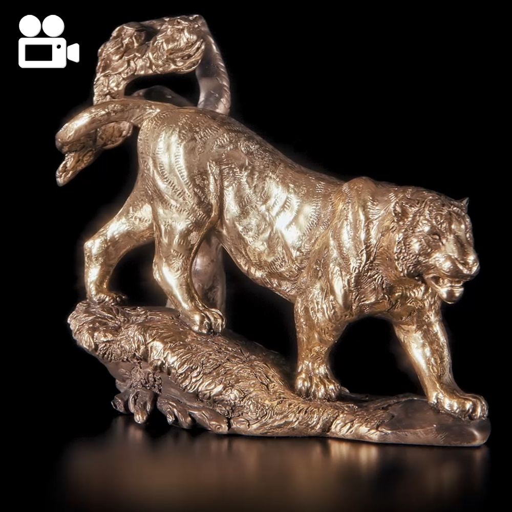 22432 Статуэтка Тигр Бронза BOGACHO 4627138238516