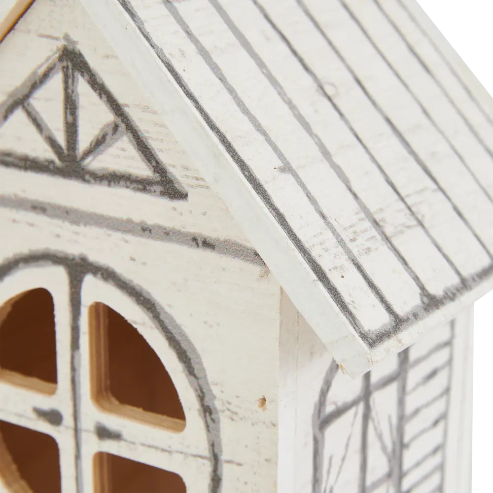 Ящик для хранения чая Графио Ч2 9x11x21 см дерево бело-черный Santreyd STLM-2163727 - Вид №3