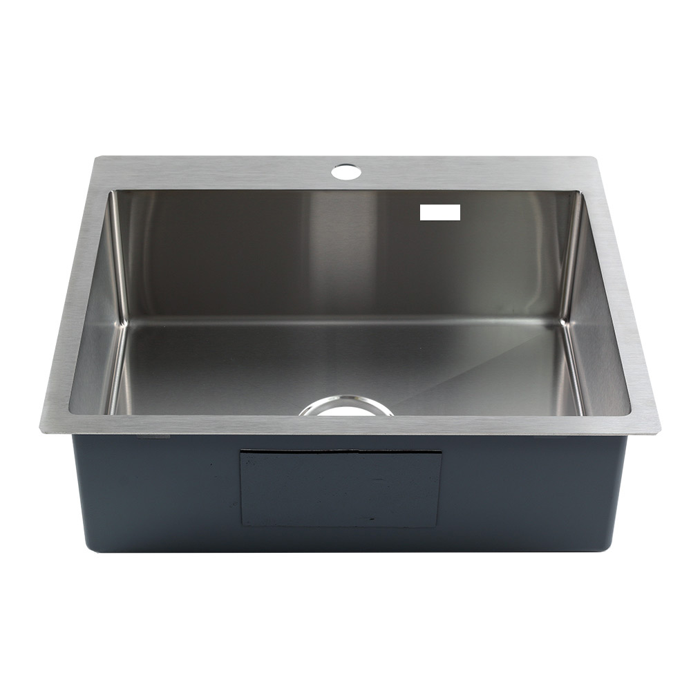 Мойка R6050HK MELANA ProfLine 3,0/200 САТИН врезная прямоугольная MLN-R6050HK - Вид №1