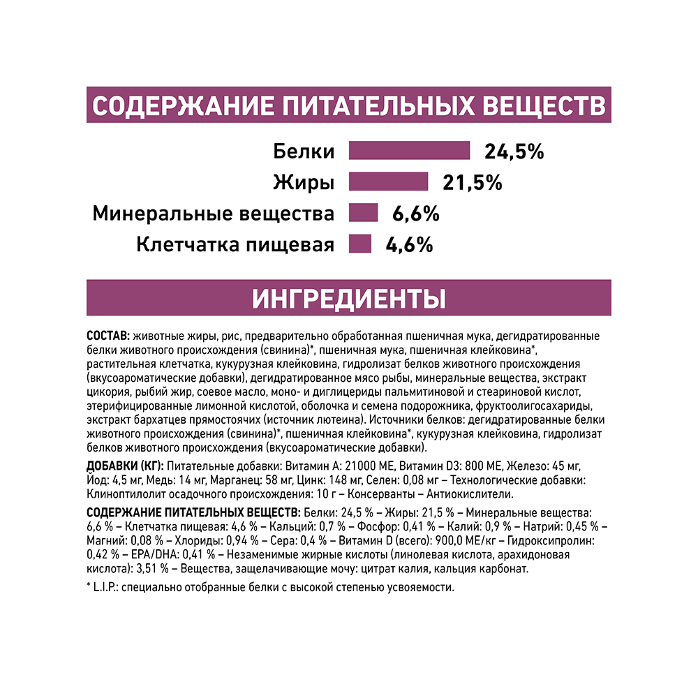 ПР0056391 Корм для кошек Vet Diet Renal Select при хронической почечной недостаточности сух. 400г ROYAL CANIN  - Вид №6