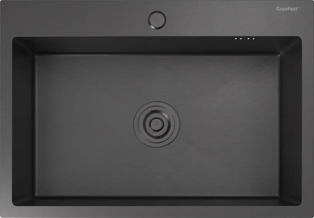 Кухонная мойка Нержавеющая сталь METAL S562 GranFest 6545-S562