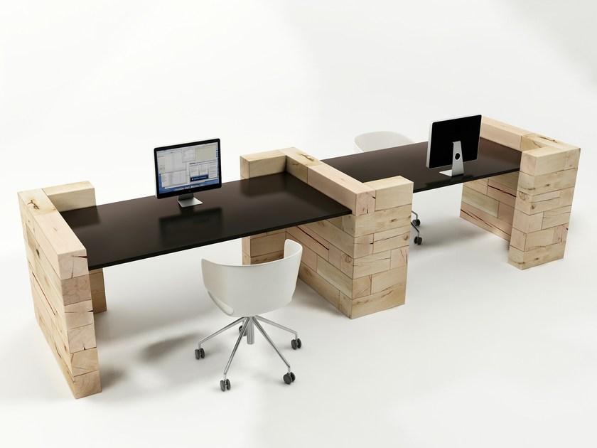 CRAFTWAND Письменный стол из бука Craftwand® sun-id-1494461 - Вид №2