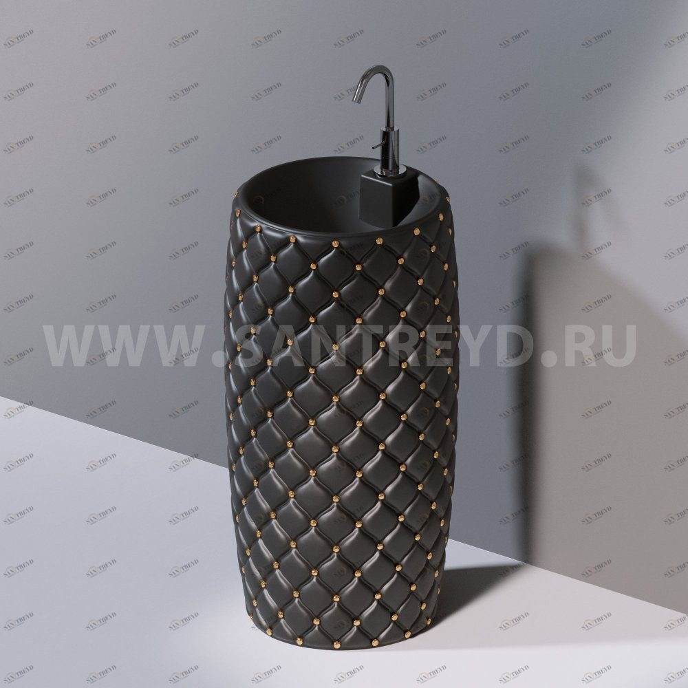 L108T0R1VP.105G Напольная раковина стоящая круглая A. e T. Italia CLASS AeT ITALIA GLASS