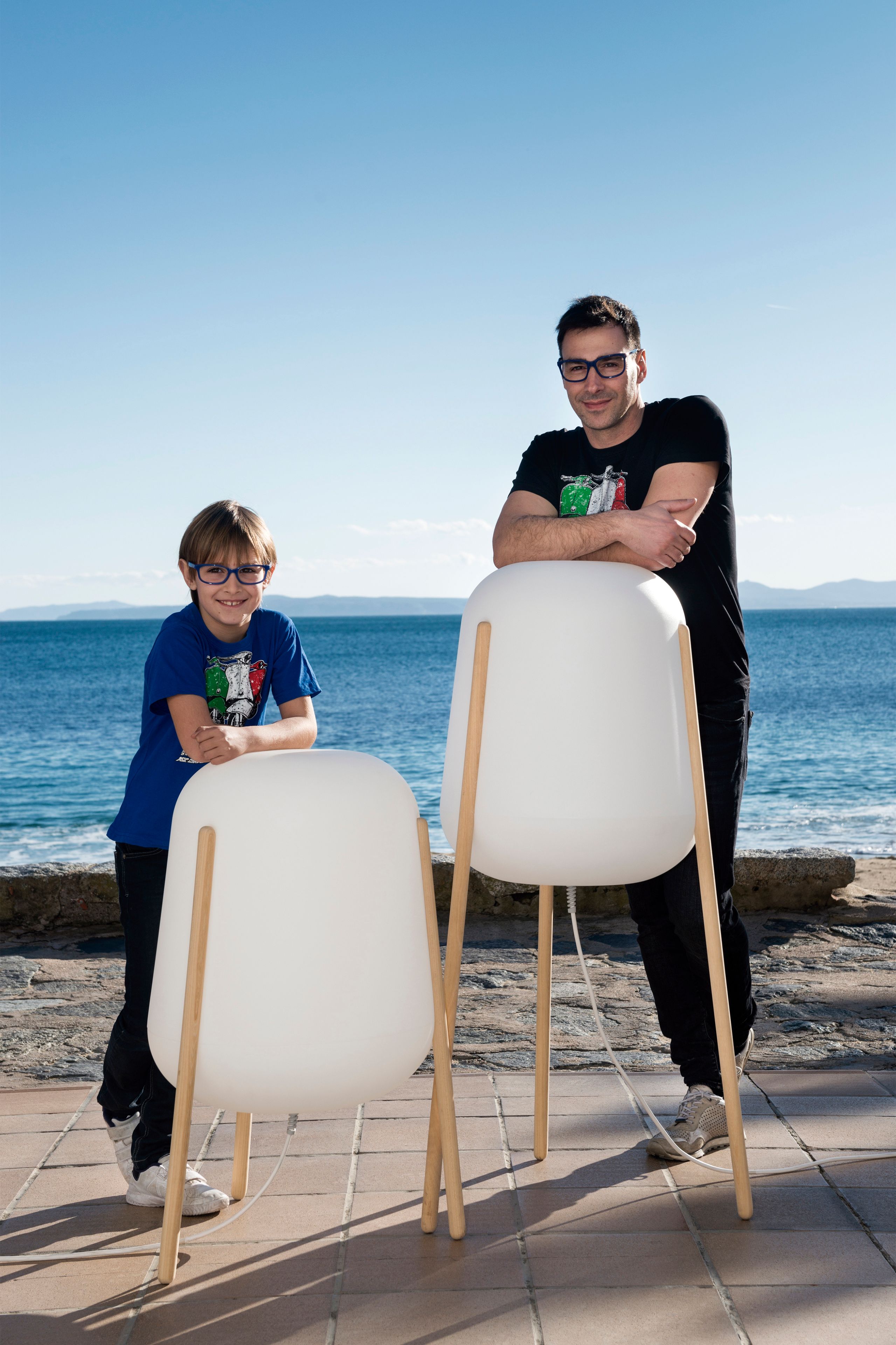 Напольный напольный светильник Сид полиэтилена calma Llum ARCH-00100588 - Вид №2