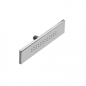 8034B+8034A  Боковая форсункаИзделие из нержавеющей стали, отделка 93 ограничитель потока воды до 5 л/мин при 3 бар нерегулируемая впуск 1/2'' система от известкового налета Fantini Rubinetti ДУШЕВЫЕ СТОЙКИ