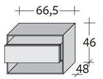 Flou Лаковая прикроватная тумбочка Sanya sun-id-1441386 - Вид №4