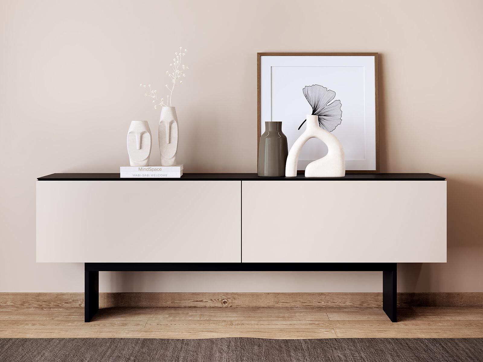 Деревянный шкаф с распашными дверями ANA ROQUE INTERIORS ARCH-00075412 - Вид №1