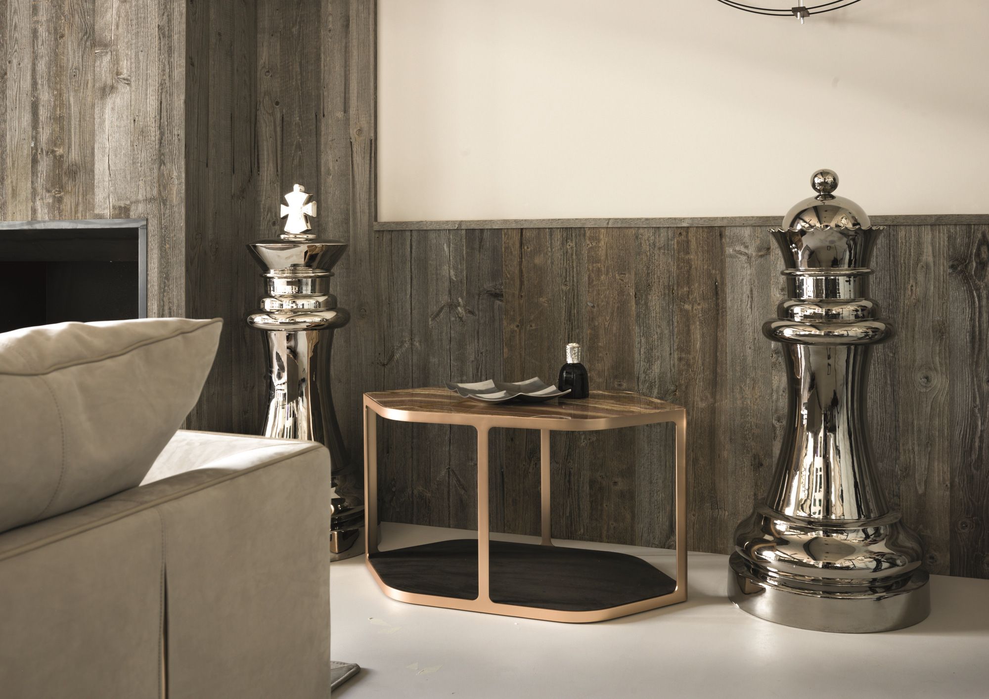 Высокий шестиугольный журнальный столик Longhi Loveluxe 2018-Illusion collection ARCH-00004787 - Вид №3