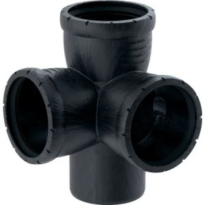 GEBERIT 393.662.14.1 Крестовина двухплоскостная Geberit Silent-Pro 87,5°