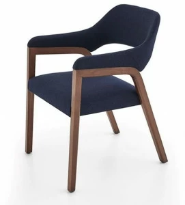 PARLA DESIGN Стул из ткани с подлокотниками  U010080