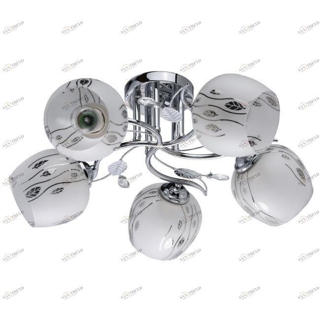 Потолочная люстра De Markt City Грация 677012405 DE MARKT ГРАЦИЯ 183234 Белый