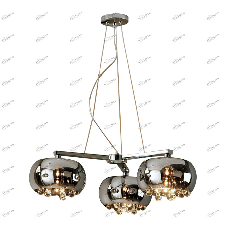 Подвесной светильник Argos от Schuller хром 3 лампы 50-9112 SCHULLER ДИЗАЙНЕРСКИЕ 243403 Хром 