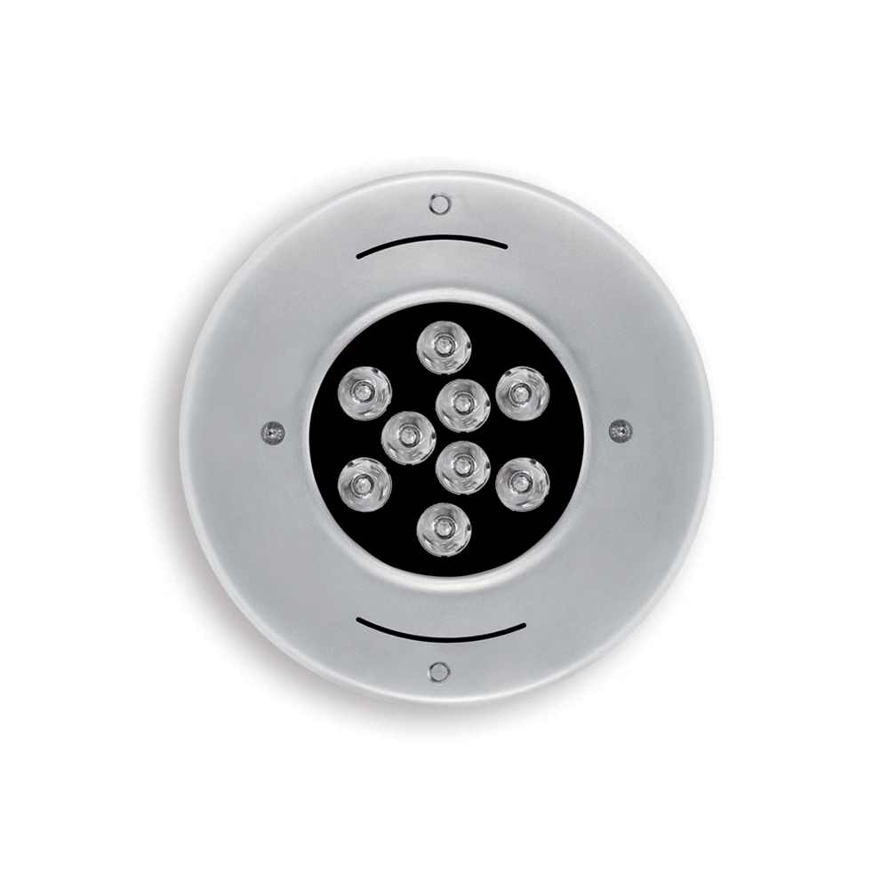 8473367 Встроенный светильник Platek NETTUNO Incasso Bronzo  NETTUNO Bronze Recessed - 9 LED 4000K Elliptical 