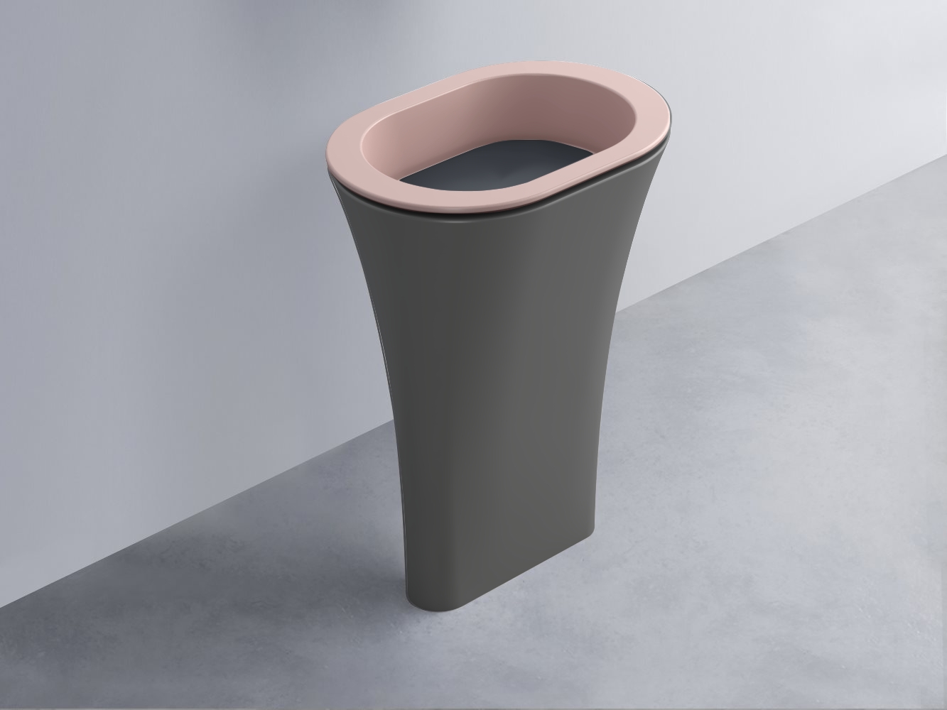 AMLA65-CP+AMPILO-BA+AMCOLO-CM Раковина Amedeo Ovale отдельностоящая cielo Enjoy + Amedeo Ceramica Cielo