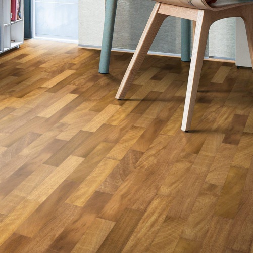 Паркетная доска Haro 4000 Series Top connect Ироко Ироко (Камбала) Натур с брашью (Текстурированная) 2200х180 мм 675181 - Вид №4