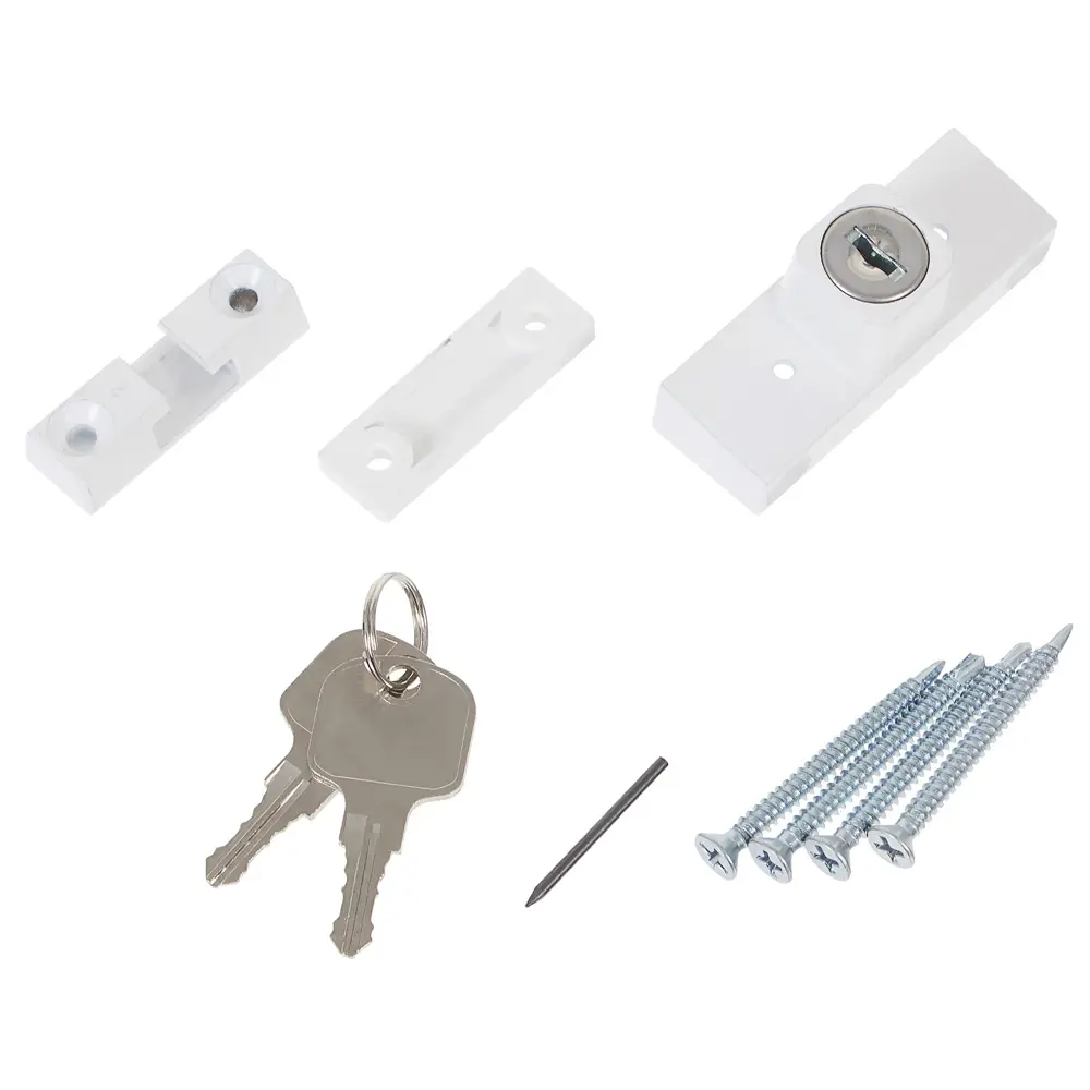 Замок-блокиратор для окна с цилиндром, 2 ключа Santreyd STLM-2147977 - Вид №2