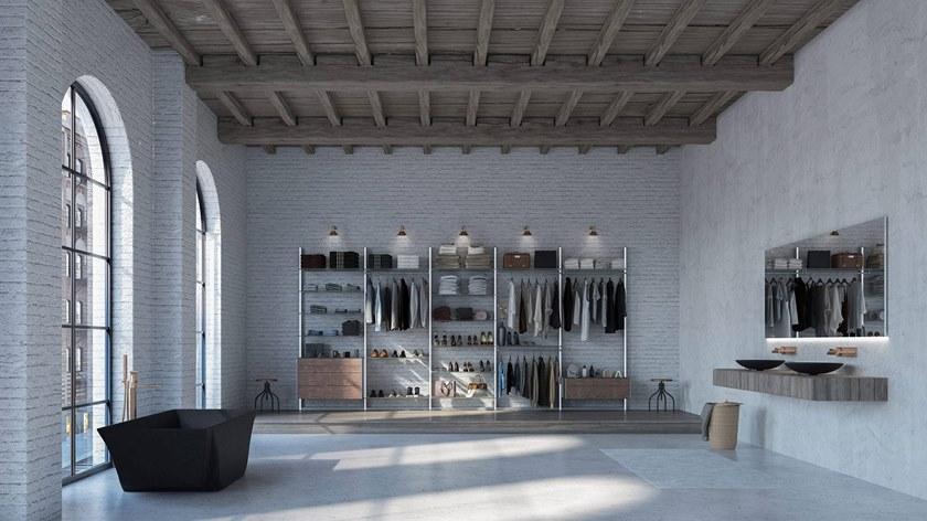 Portapivot Гардеробная из алюминия и дерева sun-id-1505404 - Вид №3