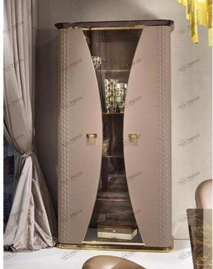 Turri Витрина с кожаными дверцами Vogue sun-id-1465742