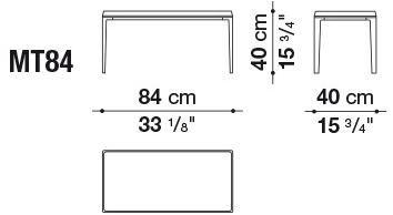 B&B Italia Прямоугольный журнальный столик из массива дерева Michel sun-id-1471965 - Вид №11