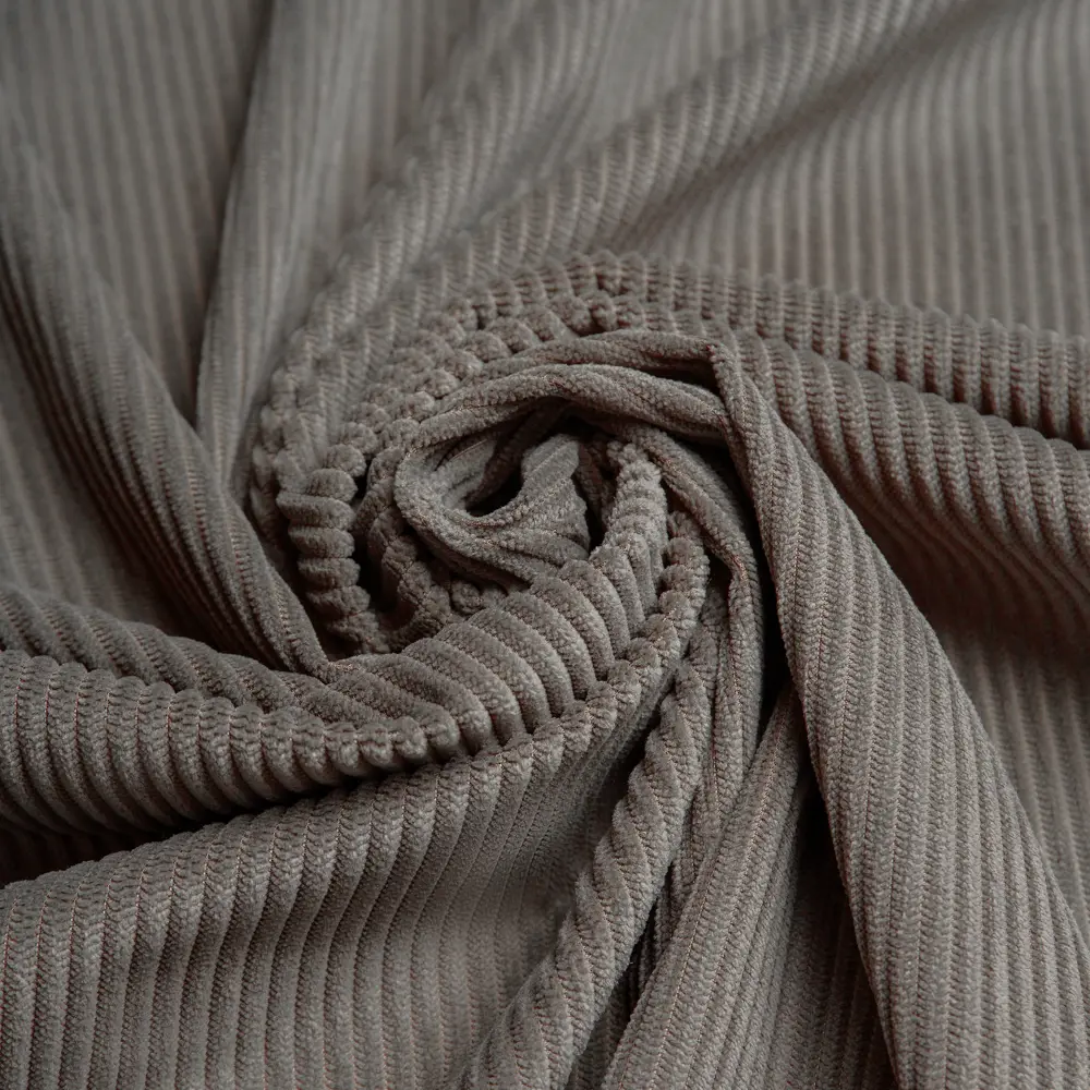 AMORE MIO Штора на люверсах серо-бежевая 200x280 см для спальни 89433191 STLM-1582186 - Вид №5