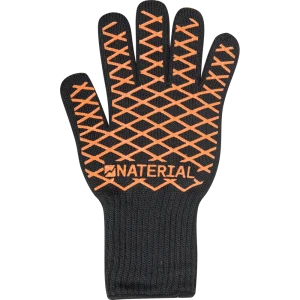 Перчатка для гриля Naterial «Alpha», цвет чёрно-оранжевый
