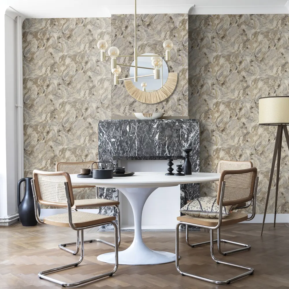 Обои флизелиновые Wall Up Canyon коричневые 1.06 м 649857 STLM-2096047 - Вид №4