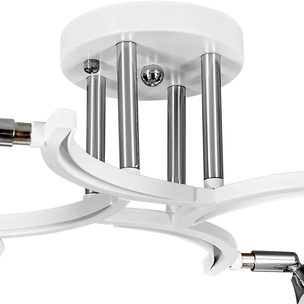 Люстра De City Тетро - современный потолочный светильник с четырьмя стеклянными плафонами 88038452 STLM-0916407 - Вид №4