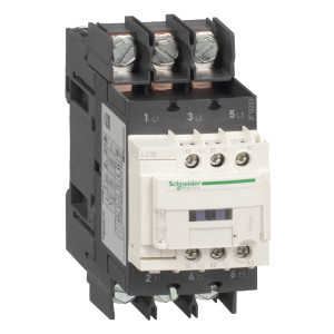 LC1D65A6BD Контактор LC1D 3P 65А 400/24В DC 30кВт Schneider Electric TeSys