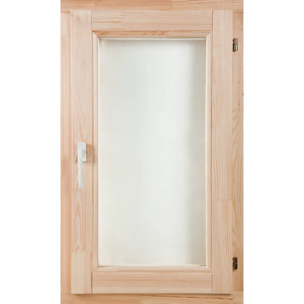 Santreyd Окно деревянное одностворчатое из сосны с однокамерным стеклопакетом 15048402 STLM-0005240 - Вид №1