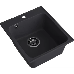 93869787 Мойка врезная GranFest Quarz 41.80x41.80 см глубина чаши 18 см кварц цвет терракот STLM-0600603