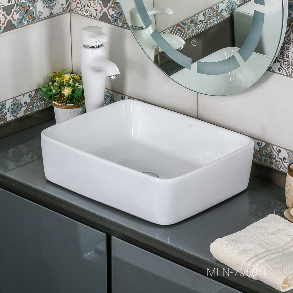 Накладная раковина melana mln-7050h 7050H-805 - Вид №2