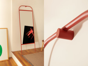 Напольное зеркало из кованого железа