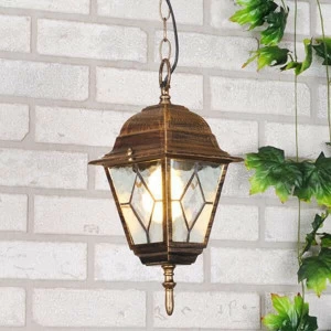 Уличный подвесной светильник Elektrostandard Vega 4690389012341 ELEKTROSTANDARD VEGA 273068 Золотой