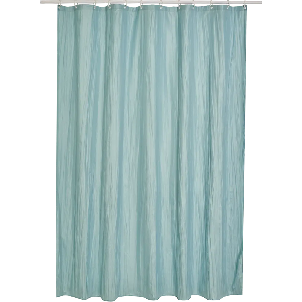 Штора для ванной Raindrops Tafta Crash 180x200 см полиэстер цвет синий STLM-2150601 - Вид №1