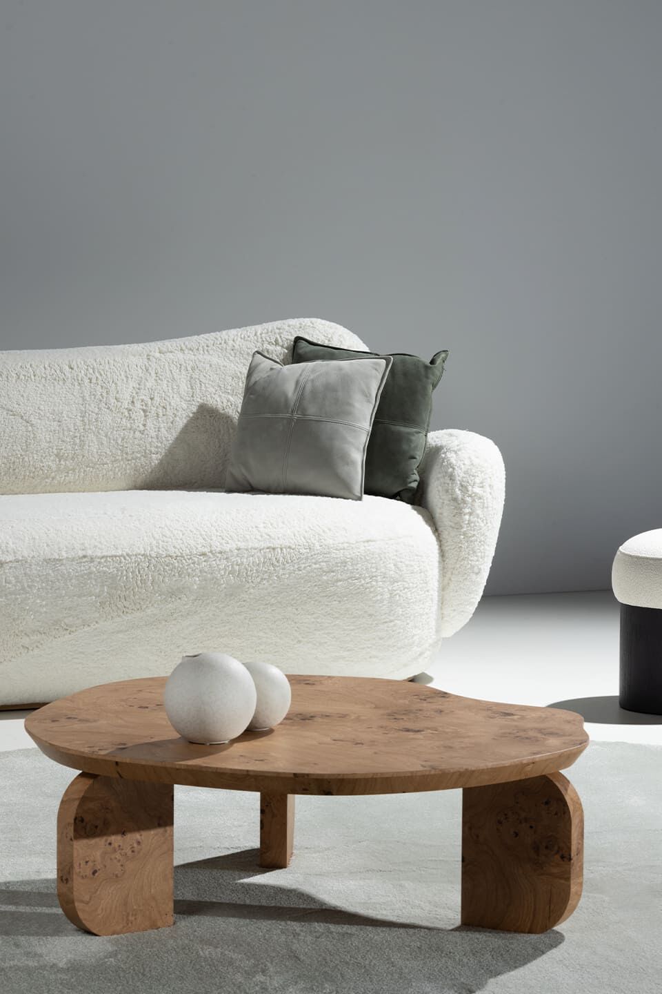 Круглый журнальный столик из шиповника Greenapple DORNES ARCH-00097455 - Вид №6